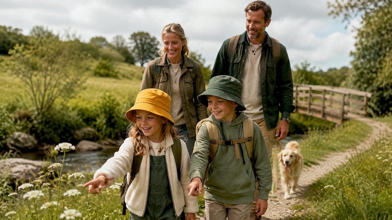 Hiking with children: a practical UK family guide