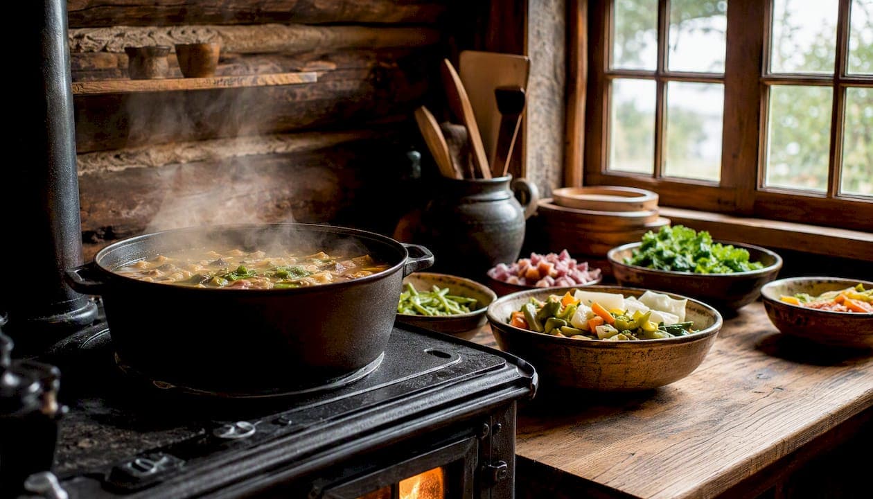 Your complete weekly meal plan for a cabin holiday