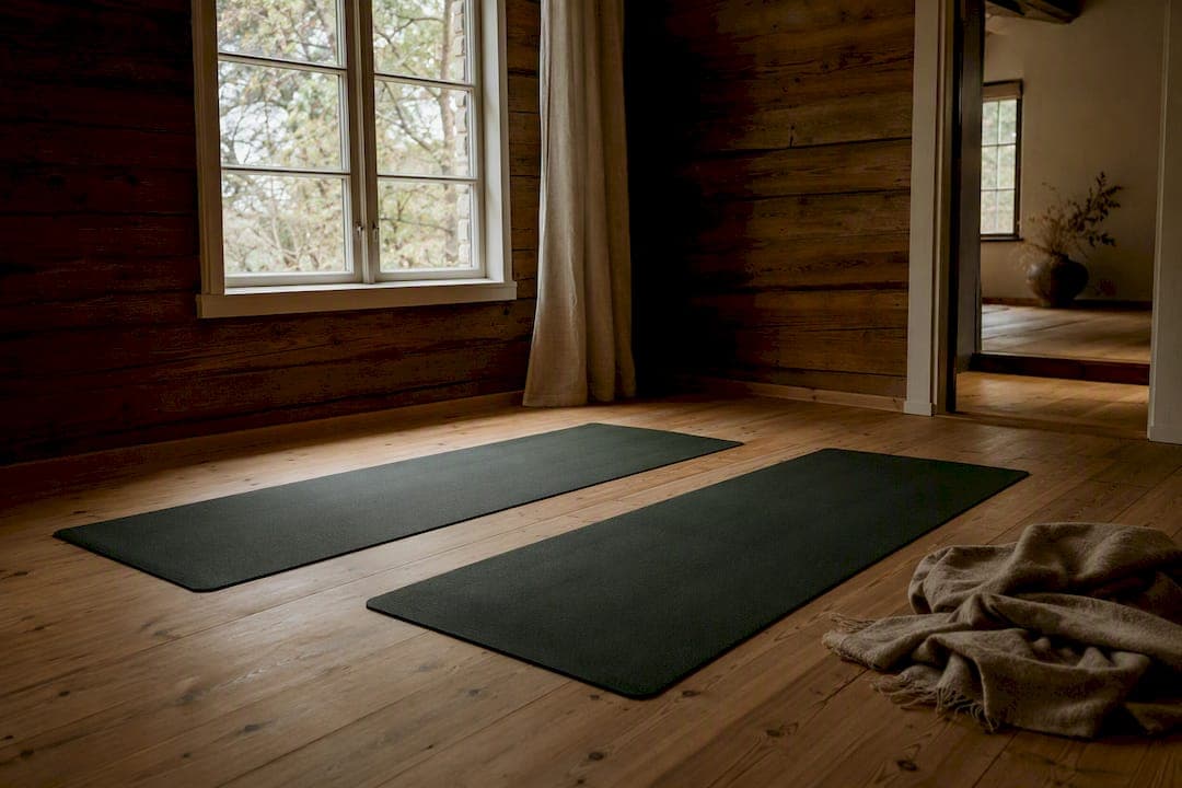 Practising yoga in a timmerhus: what a log-house retreat needs