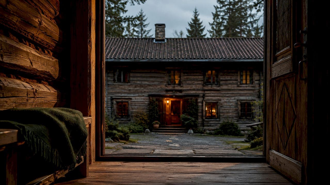 6–12 Guests: Book Villa Sakis, a 1700s Timmerhus for Families & Yoga